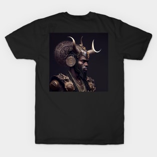 Afro Futuristic Zodiac-Aries T-Shirt